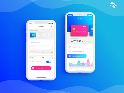 Payment App Prototype app branding design ui ux web website