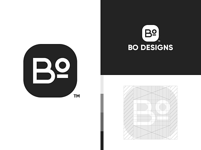 Bo Designs Logo art branding design identity logo ui ux vector