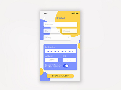 #DailyUI #Day2 app design ui