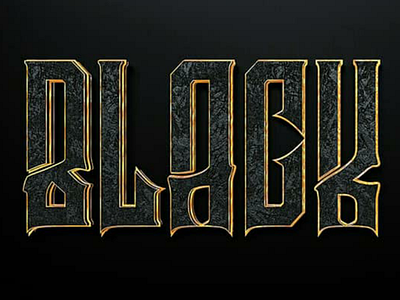 Black Gold 3dgraphics 3d blackgold