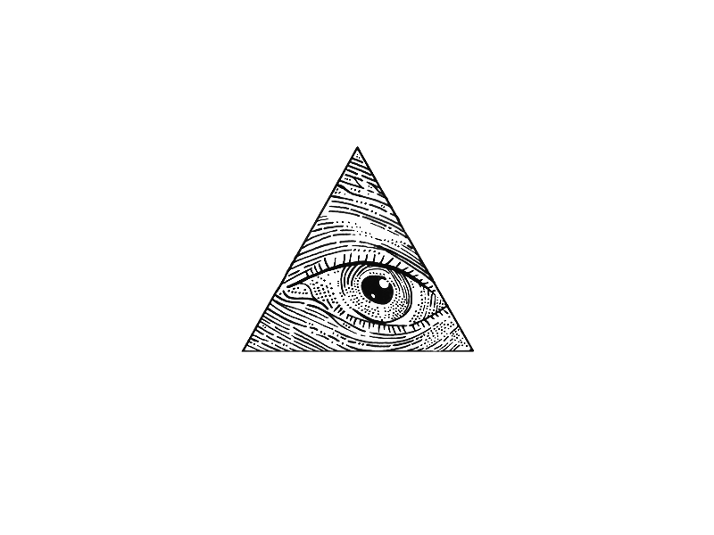 Illuminati Eye Tattoo austria black black white design eye eye logo flat illuminate illuminati illustration illustration art inked logo minimal tattoo tattoo art triangle triangle logo triangular white