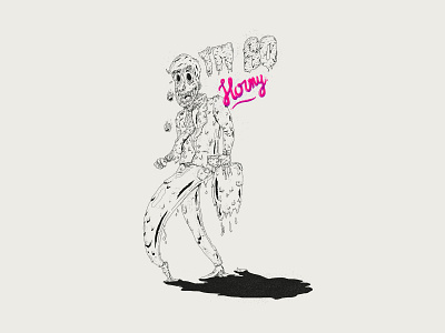 Work in summer 🌞 art challenge black white design digital art illustration illustrator ilustración work