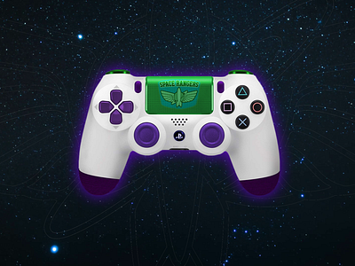 Ps4 Controller - Buzz X Infinite adobe adobephotoshop adobexd animation app branding colours controller daily design disney art flat graphic art illustration logo photoshop playstation4 ps4 ps4 controller vector