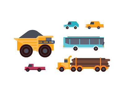 Cars alberta bus car cars driving gravel log logging transportation trucks vehicles