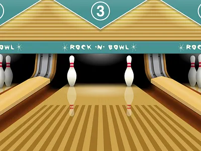 Retro bowling alley 710 split alley bowling bowling alley bowling pin design lane 3 retro rock n bowl ten pin bowling vector vintage willard willard illustration