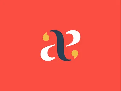 aa a aggregate arsenal identity logo monogram typography