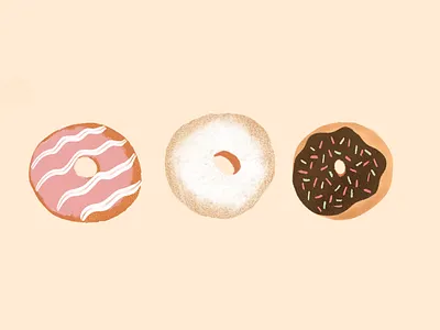 Donut go breaking my heart art design donuts drawing graphic design illustration illustrator procreate sprinkles