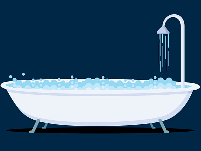 Get ready to take a shower bathroom body clean healty hot soap spa water