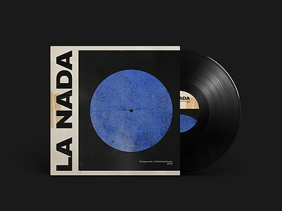 Nicogerone x Helloimsobluesy - La nada // Single cover album album cover artwork collage cover craft design music single spotify