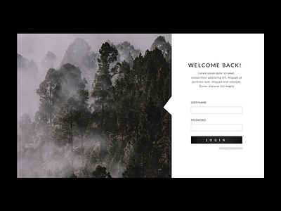 Login design ui uxpin