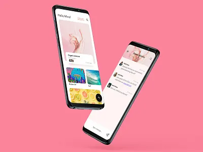 Group Messsges android app chat chat app design greenhouse ios minimal ui ux
