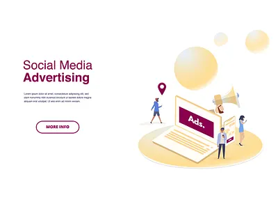 Social Media Ads design ui ux