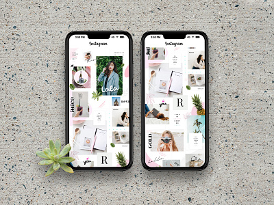 Freebie: Lala Puzzle Instagram Templates free freebie instagram media pixelbuddha puzzle social template templates wall