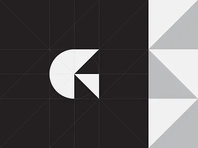 Geometric G branding clean design flat geometric graphic design icon icons illustration illustrator lettermark logo logo design logo designer logotype minimal monogram simple vector