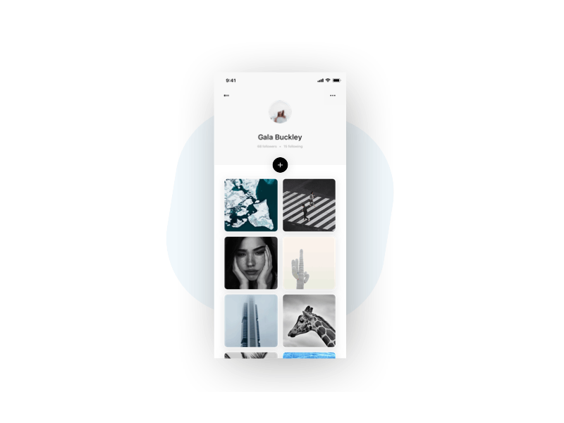 User Profile app daily challenge design mobile profile unsplash user