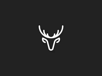 Deer monogram concept brand branding brandmark deer deer logo icon identity logo logo concept logo design logotype mark monogram symbol