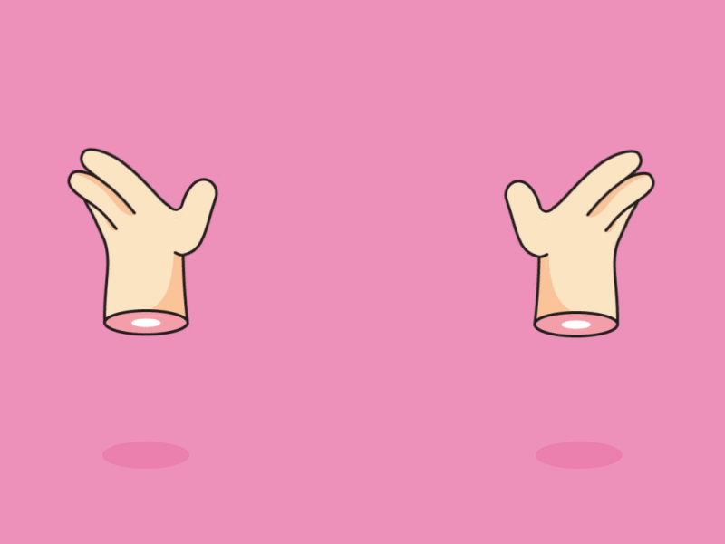 Hello Dribbble! animation heart hello dribbble illustration