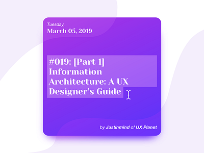 Design Standup: Episode 0️⃣1️⃣9️⃣ app appdesign design designer designstanduppodcast digitaldesign graphicdesign interaction interface motion podcast tech uiux userexperience ux uxdesign voicedesign webdesign