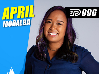 April Moralba | PBTA Show 096 crash boom designs creative podcast darold pinnock design podcast dpcreates lettering logo design podcast typography