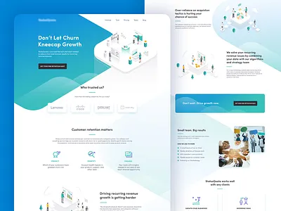 Agency Website business design icon identity illustration landing page money people strategy vector web site