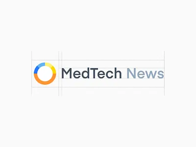 Medtech news ahmedabad app branding color figma golden ratio grid logo kmilan101 logo milan kodavala milan sagar news simpel tech logo typography ui ux