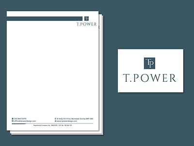 Letterhead and Logo Design Project letterhead logo stationary design