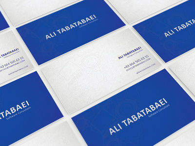 Personal business card busines card business creative design illustration