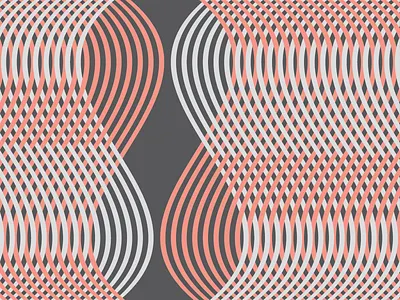 Woven Waves (8) 8 curves eight figure lines linework waves wavy weave weaving