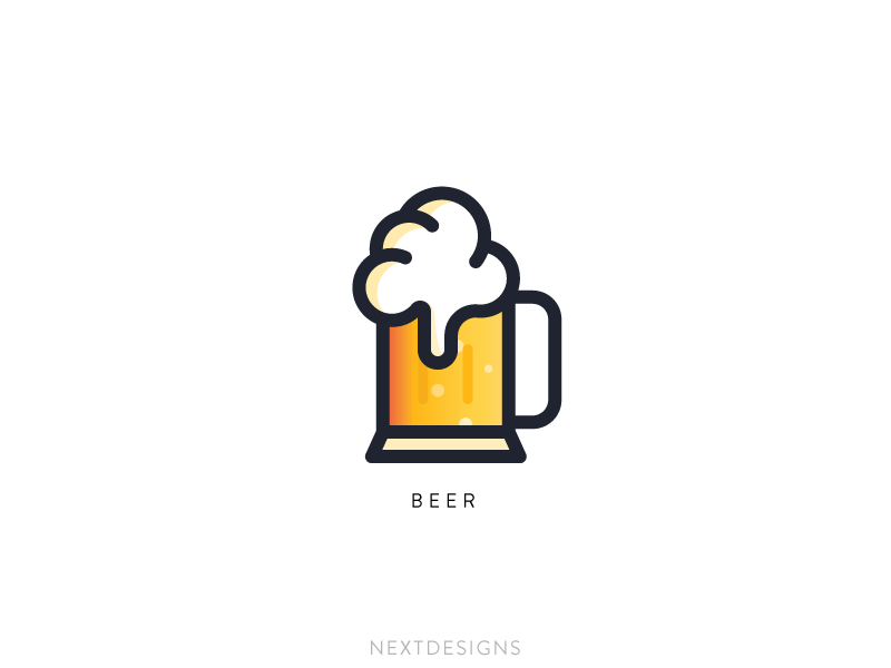 Beer art bar beer beer art beer icon beer illustration beverages debute design drinks flat design icon illustration illustrator logo minimal mug playoff playoffs vector