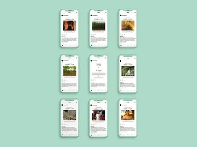 Instagram design - Ceylon & A City beach calcutta design editorial design exhibition identity instagram instagram grid instagram post kolkata marketing pop up posts social media tropical user