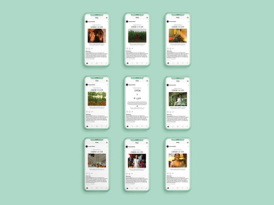 Instagram design - Ceylon & A City beach calcutta design editorial design exhibition identity instagram instagram grid instagram post kolkata marketing pop up posts social media tropical user