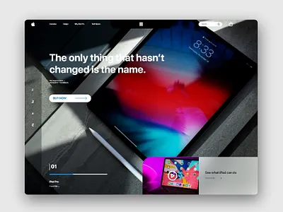 iPad pro home page apple apple ui color concept design designer graphic icon ipad pro ipad pro ui minimal simple design tablet design ui ui concept ui ux ux vector web website concept