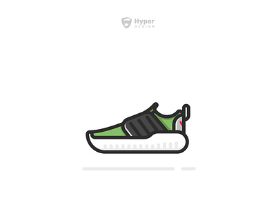 Adidas Sneakers Ilustration adidas adidas originals colour design fashion flat flat design green illustrator ilustration logo logo 2d mini icons minimal shoe shoebox shoes sport ui ui ux