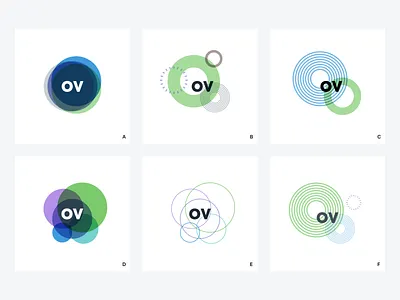 Logomark Exploration blend brand circle circle logo conference exploration exploration visual brand illustration logo mark our oval pattern rough rough draft speak speechbubble talk visual voice