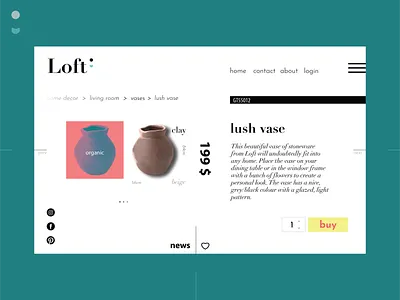 Product showcase branding brend concept design product ui ux ui web
