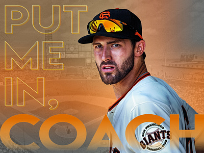 Steven Duggar: A long-awaited answer in CF for the Giants baseball coach design duggar edit giants gradient mlb orange photo editing san francisco sports type