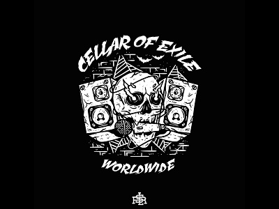Design i did for Cellar Of Exile art artwork band band merch bandmerch branding clothing design design drawing illustration logo merch merch design merchandise music music album shirtdesign skull vector vintage