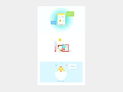 features illustrations