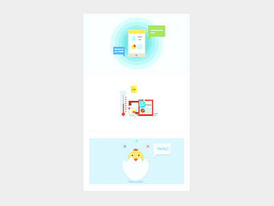 features illustrations
