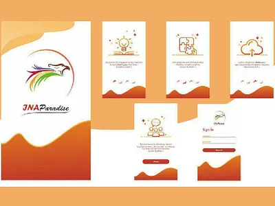 Inaparadise android app branding design flat graphic graphicdesgin icon illustration logo ui ui. ux uidesign ux vector
