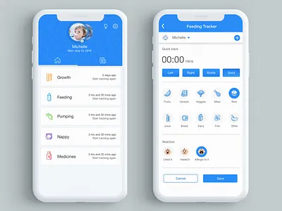 Baby Tracker App baby app baby tracker feeding mother