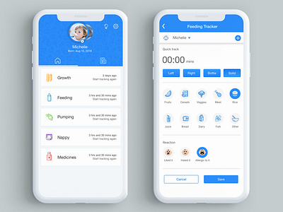 Baby Tracker App baby app baby tracker feeding mother