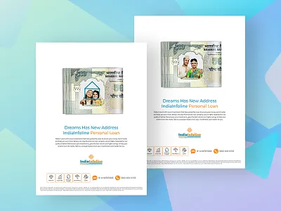 India Infoline app booking clean discount dreams emailer finance graphic design higher education home india marriage money offer renew screen ui design urgent web