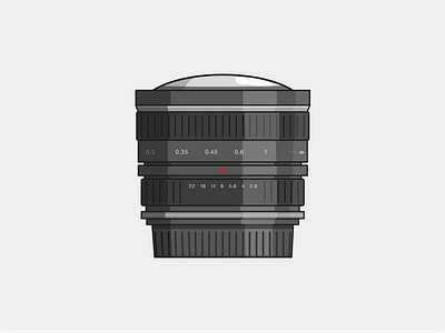 Lens camera camera lens illustration lens