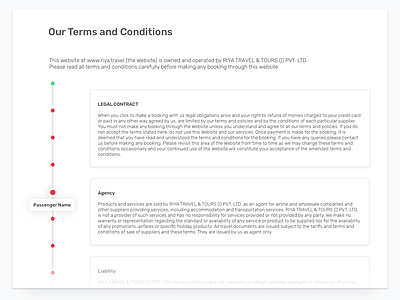 Terms and Conditions content document faq rail tc trave travel