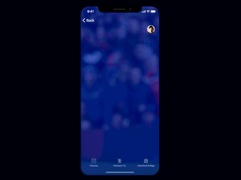 Design Concept Fc Chelsea App app chelsea fc