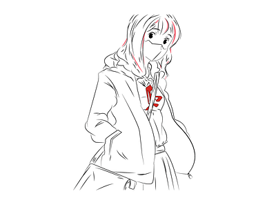 Cool Pose [WIP] design illustration vector