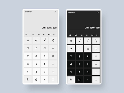 Calculator UI calculator calculator app calculator ui clean madhu mia uidesign