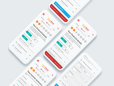 Brighthouse App - Application app application design expenses fintech interaction design process flow ui user inteface ux