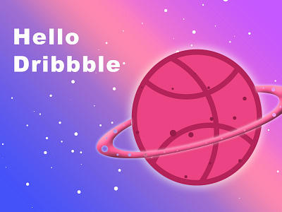 Hello Dribbble 插图